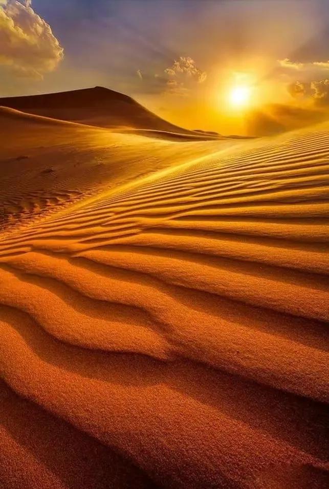 沙漠风景壁纸 (唯美沙漠风景图片壁纸)