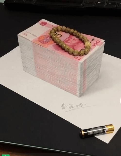 3D绘画牛人多厉害?画出真假难辨的“立体美女”,震惊500万网友