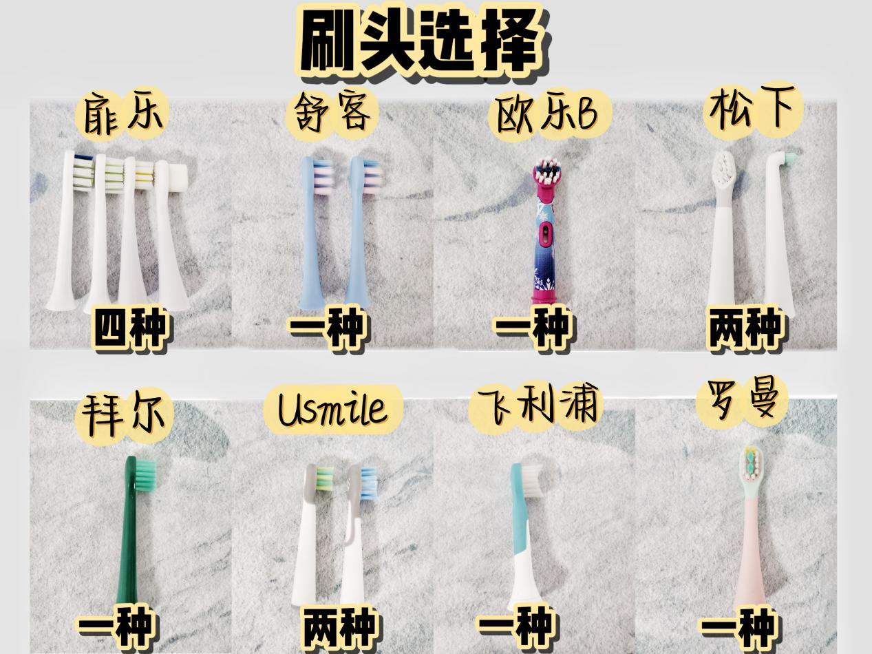 飞利浦电动牙刷测评尺寸排行榜,电动牙刷推荐儿童欧乐b