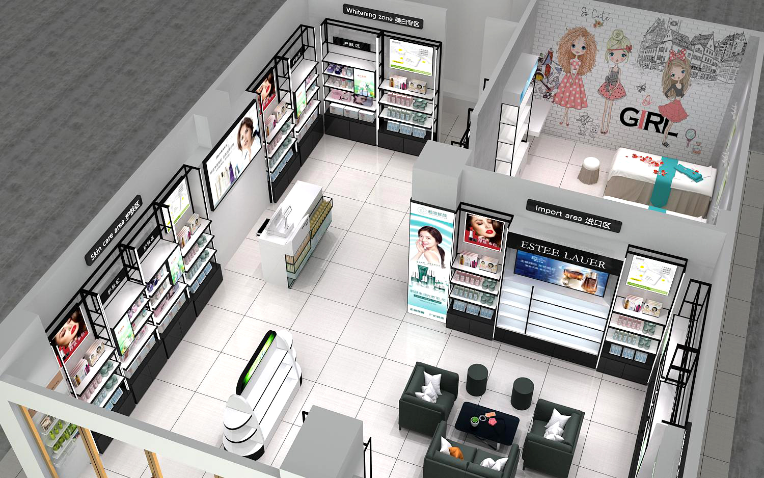 精妆联华国际美妆加盟店怎么样,精妆联华美妆加盟收益如何