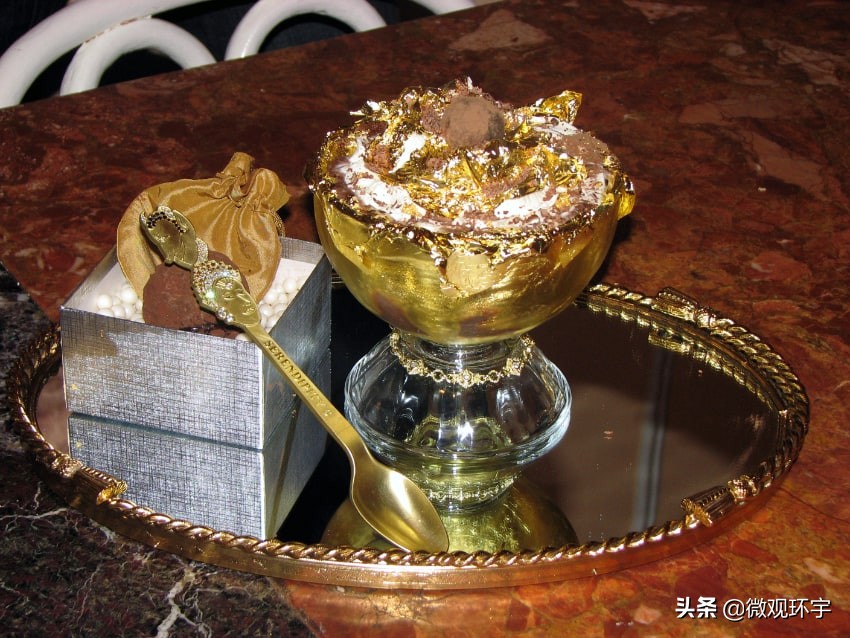 世界上最贵的冰淇淋前十名图片,十款最贵的冰淇淋