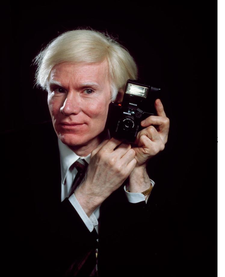 波普艺术大师大卫·霍克尼,波普艺术家安迪沃荷