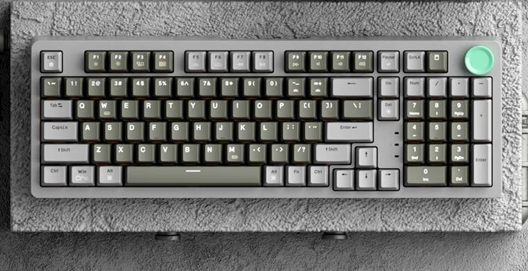 jz870京东京造键盘沉浸式开箱,jz870黄轴声音