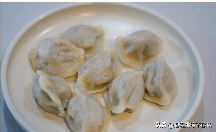 一次吃到三种口味的水饺,一次吃了40个水饺