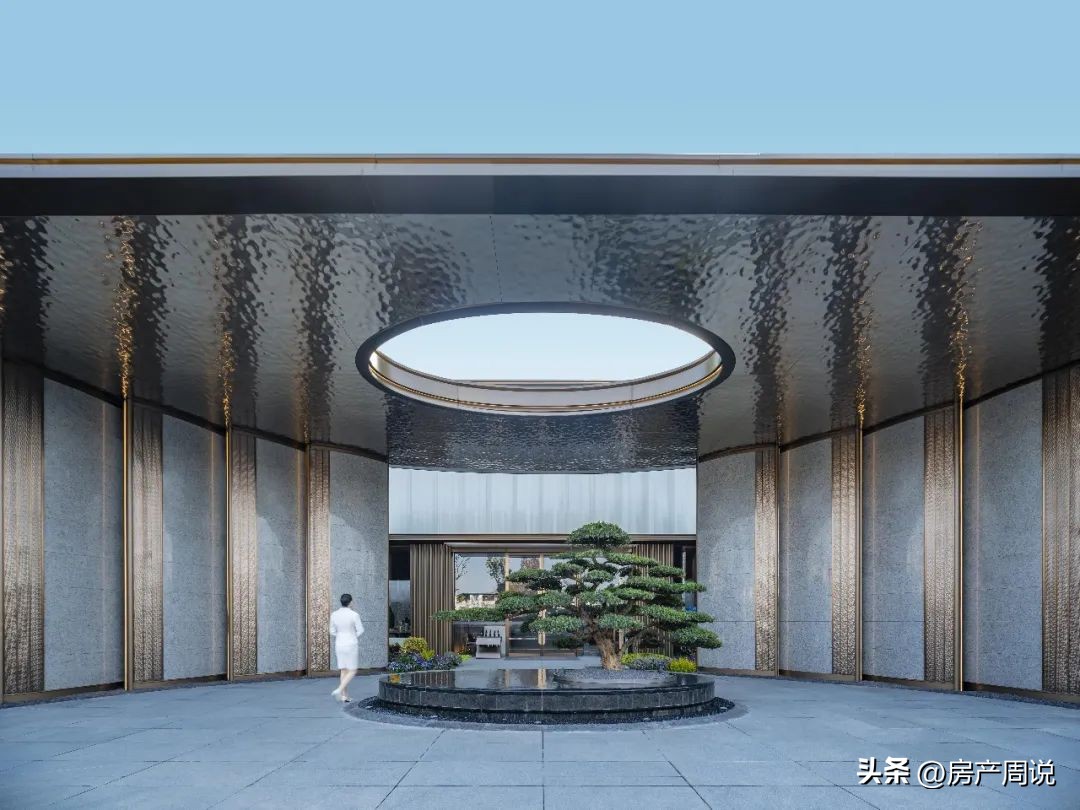 高档小区大门入口图片欣赏,高档小区大门入口门楼图