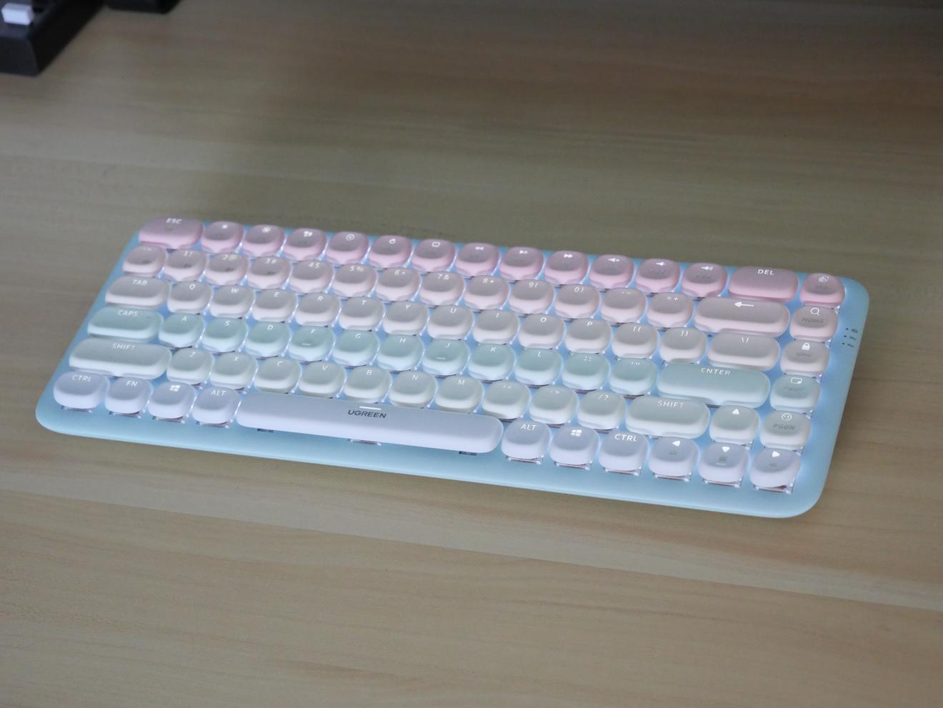 七夕礼物好选择，找回笔记本键盘的手感，绿联机械键盘使用体验