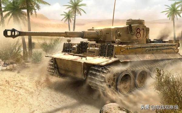 二战时期日本向美国购买虎式坦克,日本大战德国虎式坦克