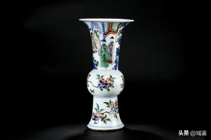 釉上五彩,釉上五彩富贵花