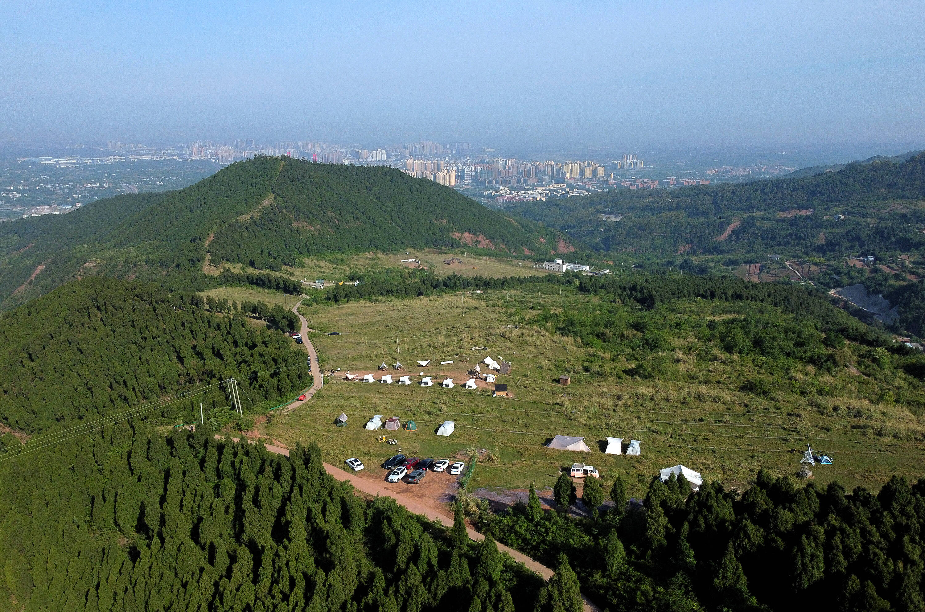 成都金堂露营过夜地点推荐,成都金堂周边烧烤露营地推荐