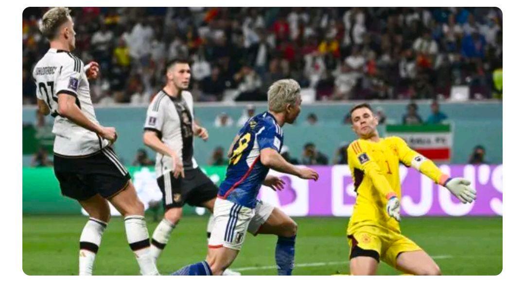 世界杯日本战胜德国进球视频,世界杯日本爆冷击败德国