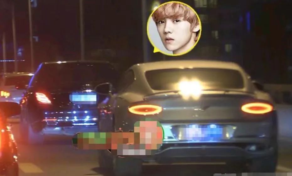 鹿晗近日造型,鹿晗发福路人视角