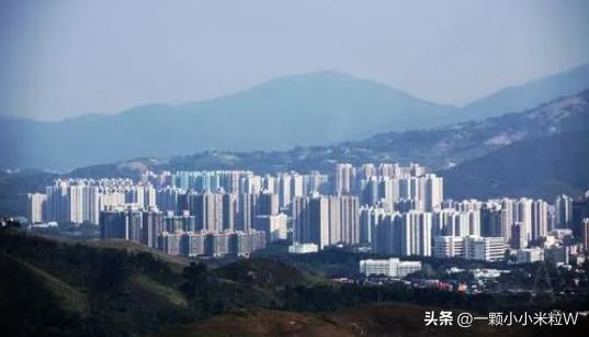 香港行政区和新界岛,九龙半岛与新界