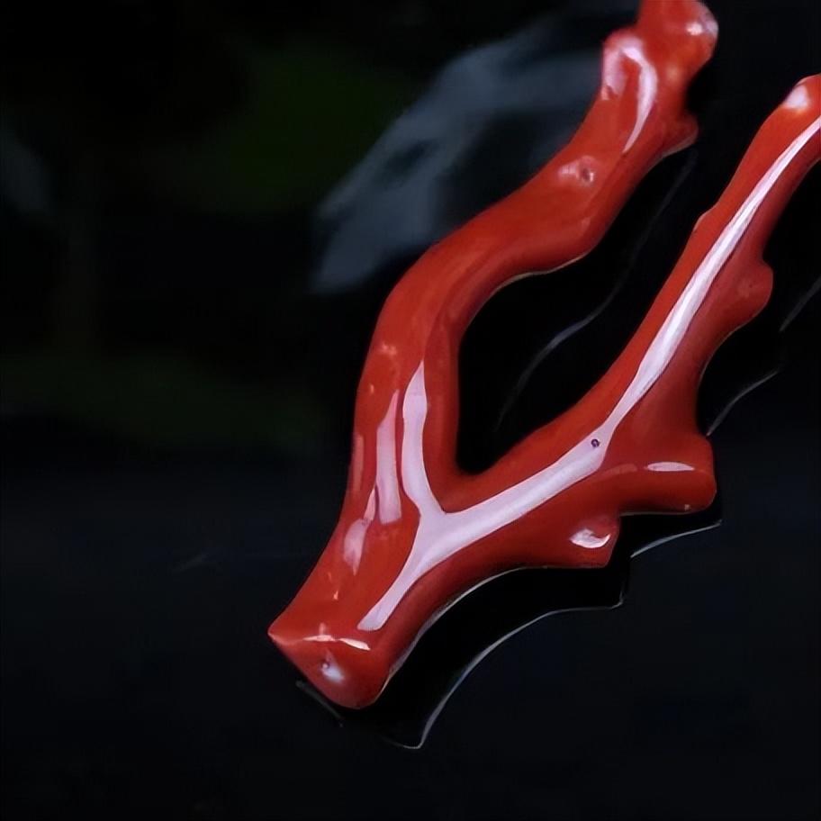 红珊瑚是深海中的千年灵物,深海精灵红珊瑚的万般风情