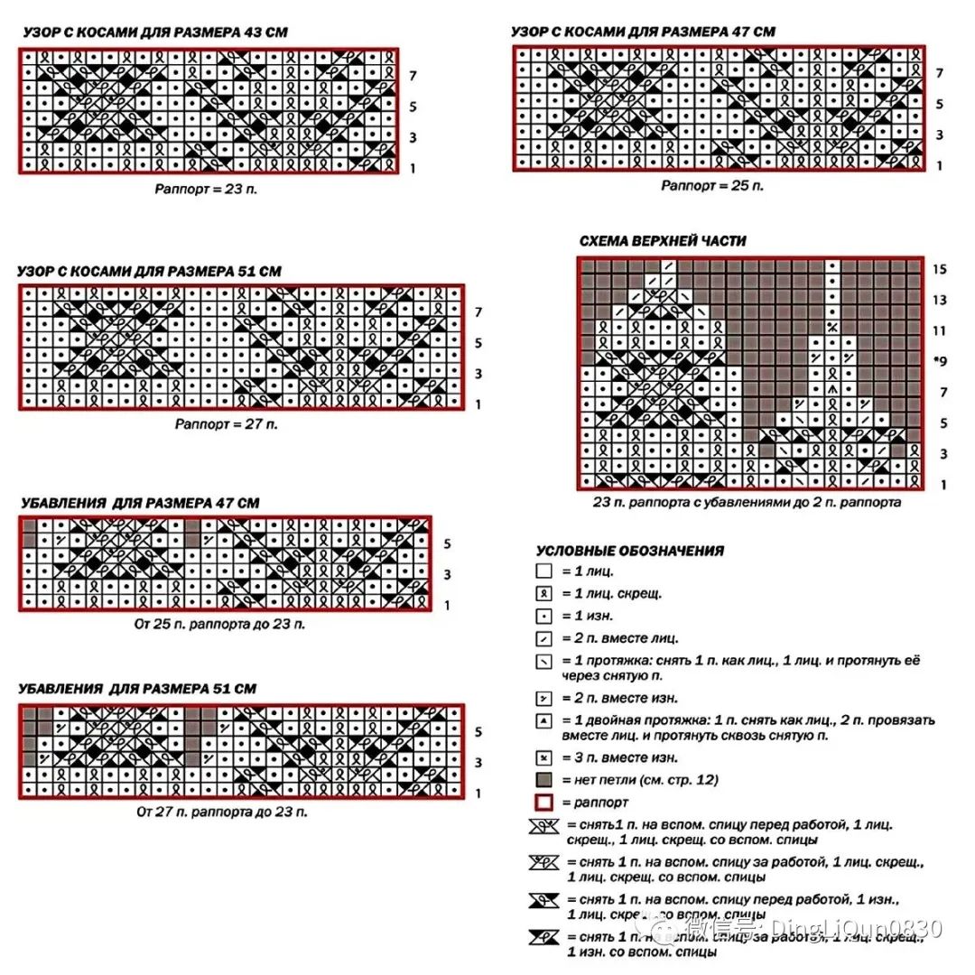 钩冬天帽子图解,冬天针织帽子的织法