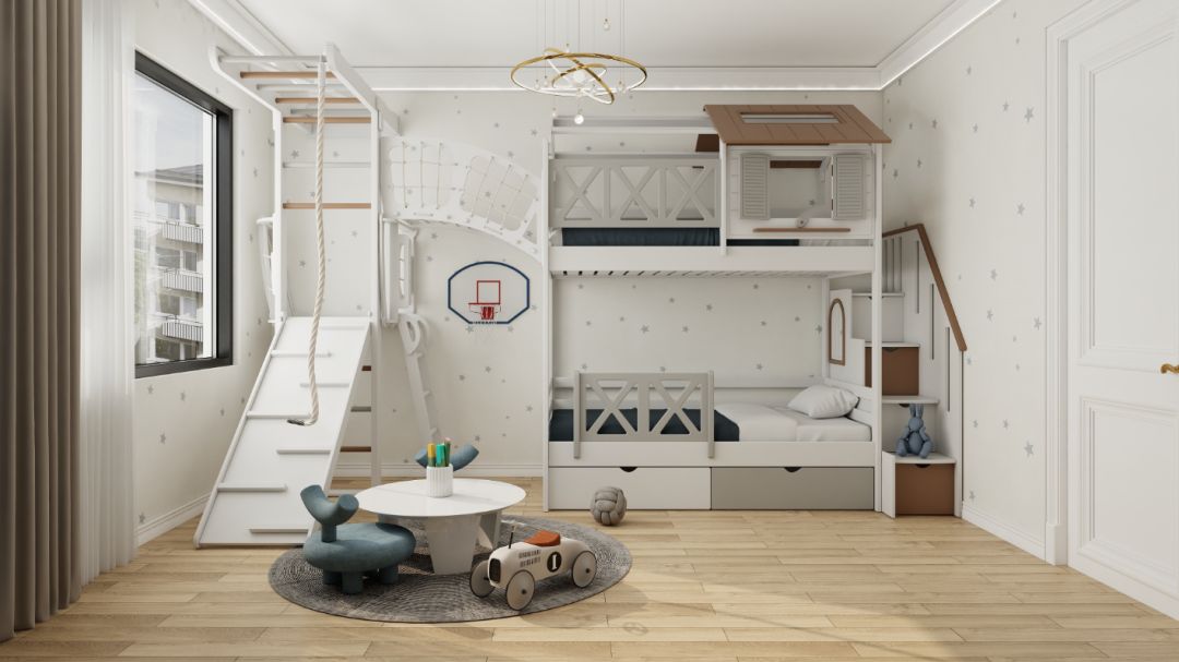 儿童房就要这样装,儿童房这样装修太美了