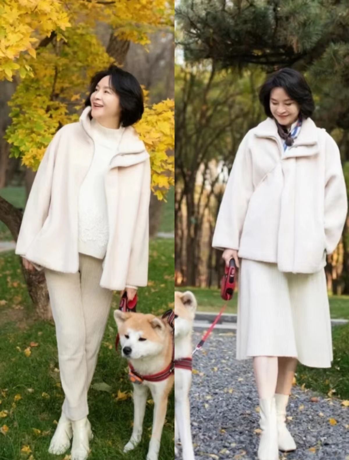 适合上身胖穿的棉服面包服,冬天别穿老气的棉服