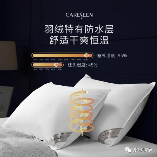 康尔馨羽绒枕哪款好,康尔馨300多的羽绒枕