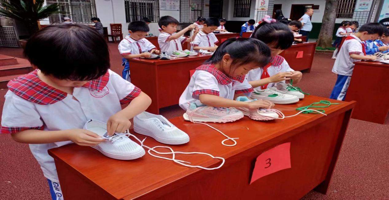 醴陵市国光小学举行劳动技能比赛