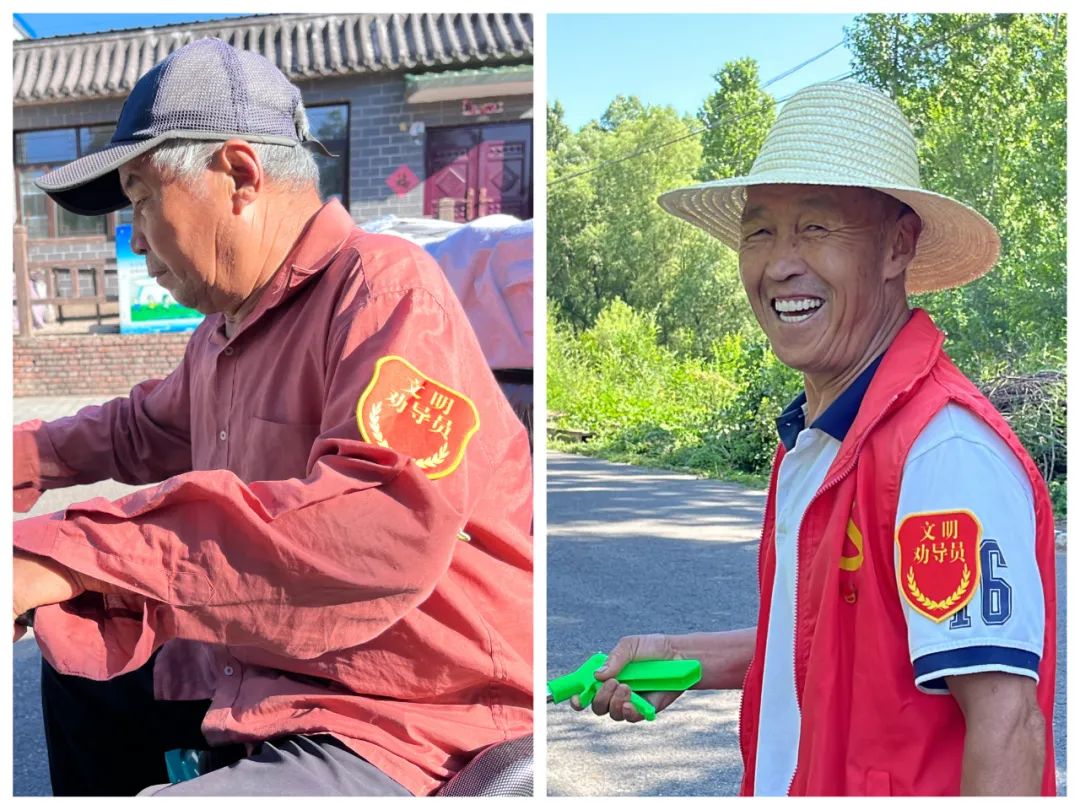 道德坑村有妙招~让小小的烟头有了新“家”