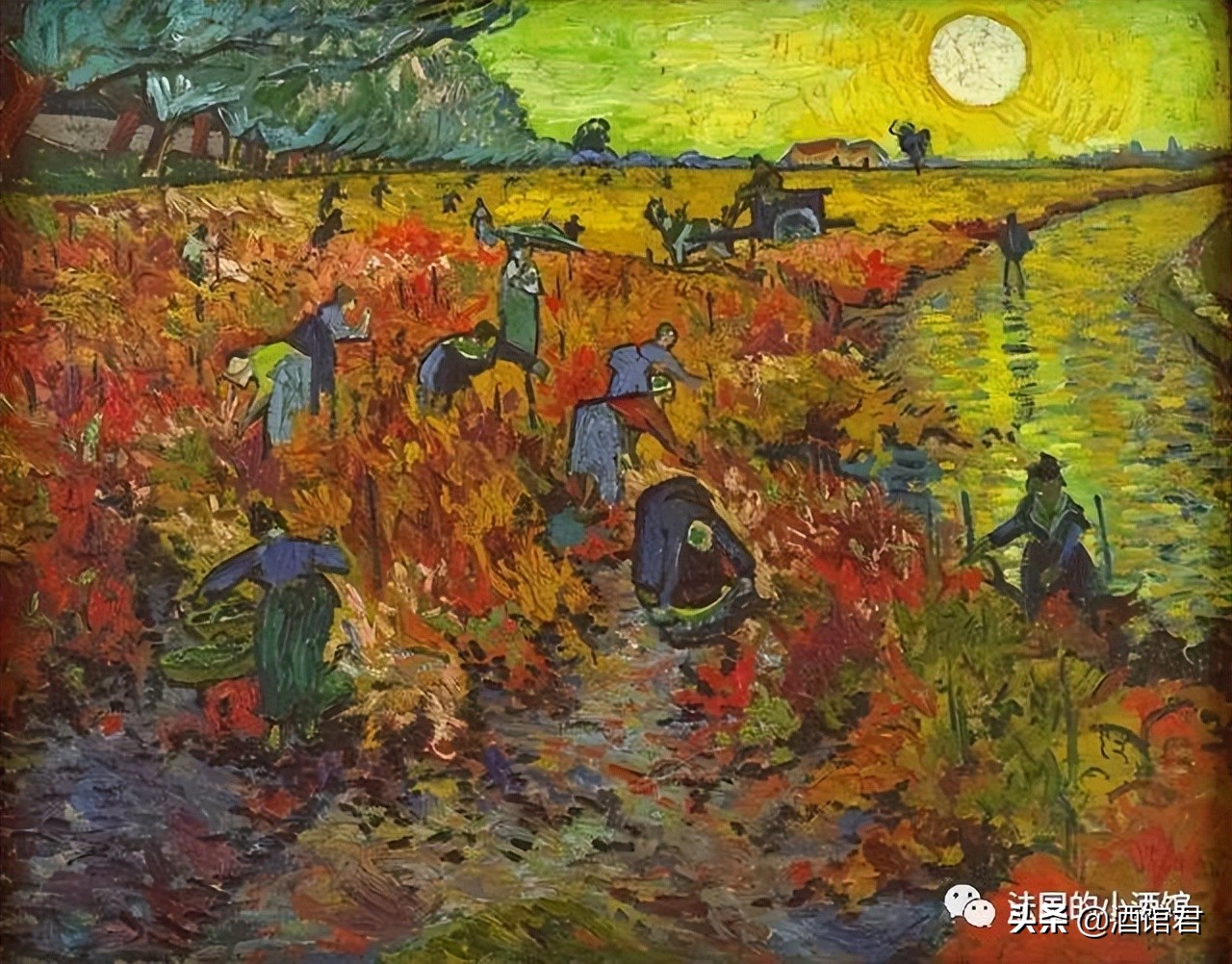 葡萄酒与艺术的融合,葡萄酒与国画艺术