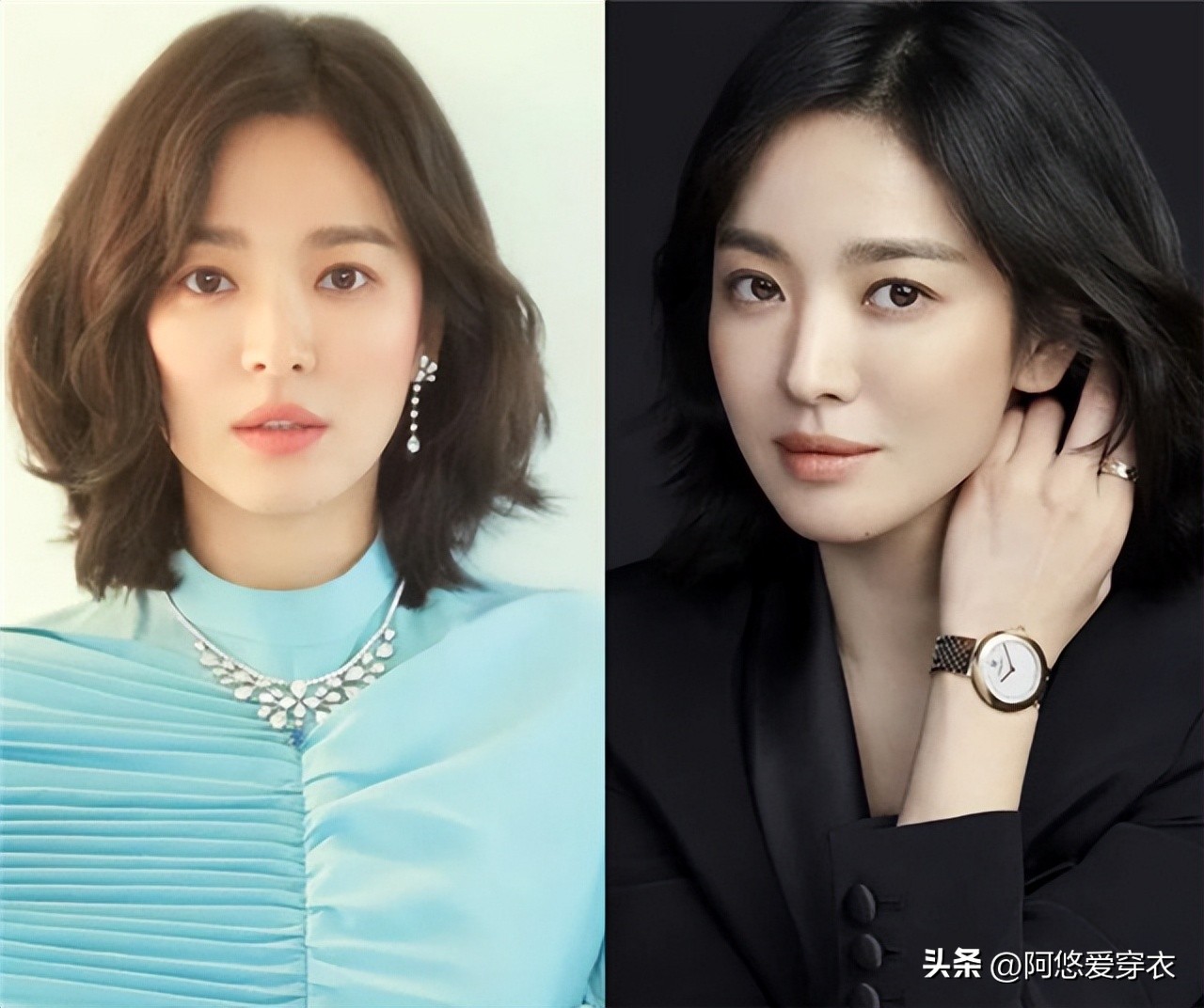 40岁烫短头发怎么烫好看,减龄头发过肩烫