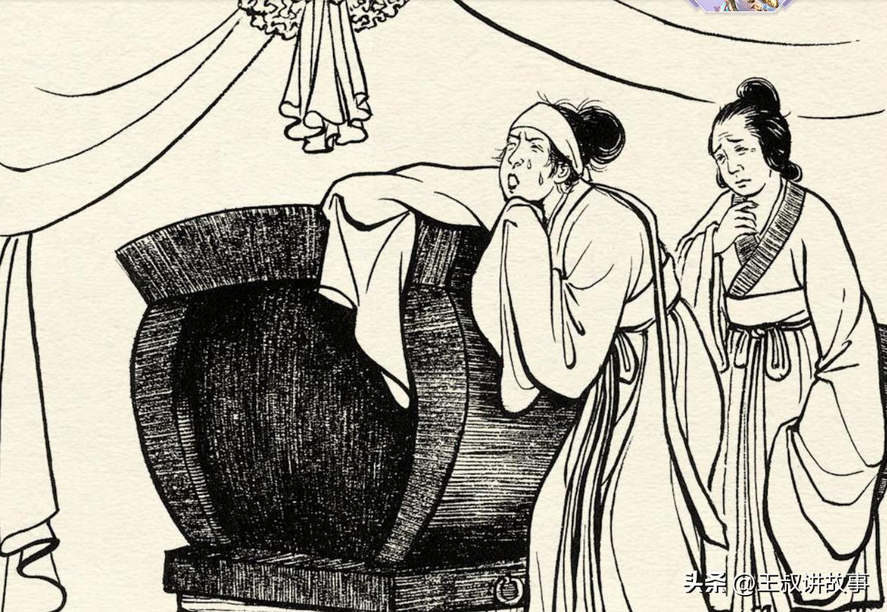 民间故事：孝子祭母，香烧成两短一长，算命先生：你母亲不愿走