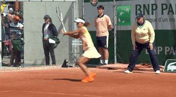 袁悦法网首胜,袁悦法网最新战况