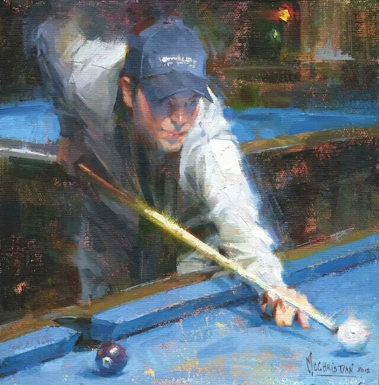 美国画家delbertgish油画作品欣赏,美国现代印象派女画家