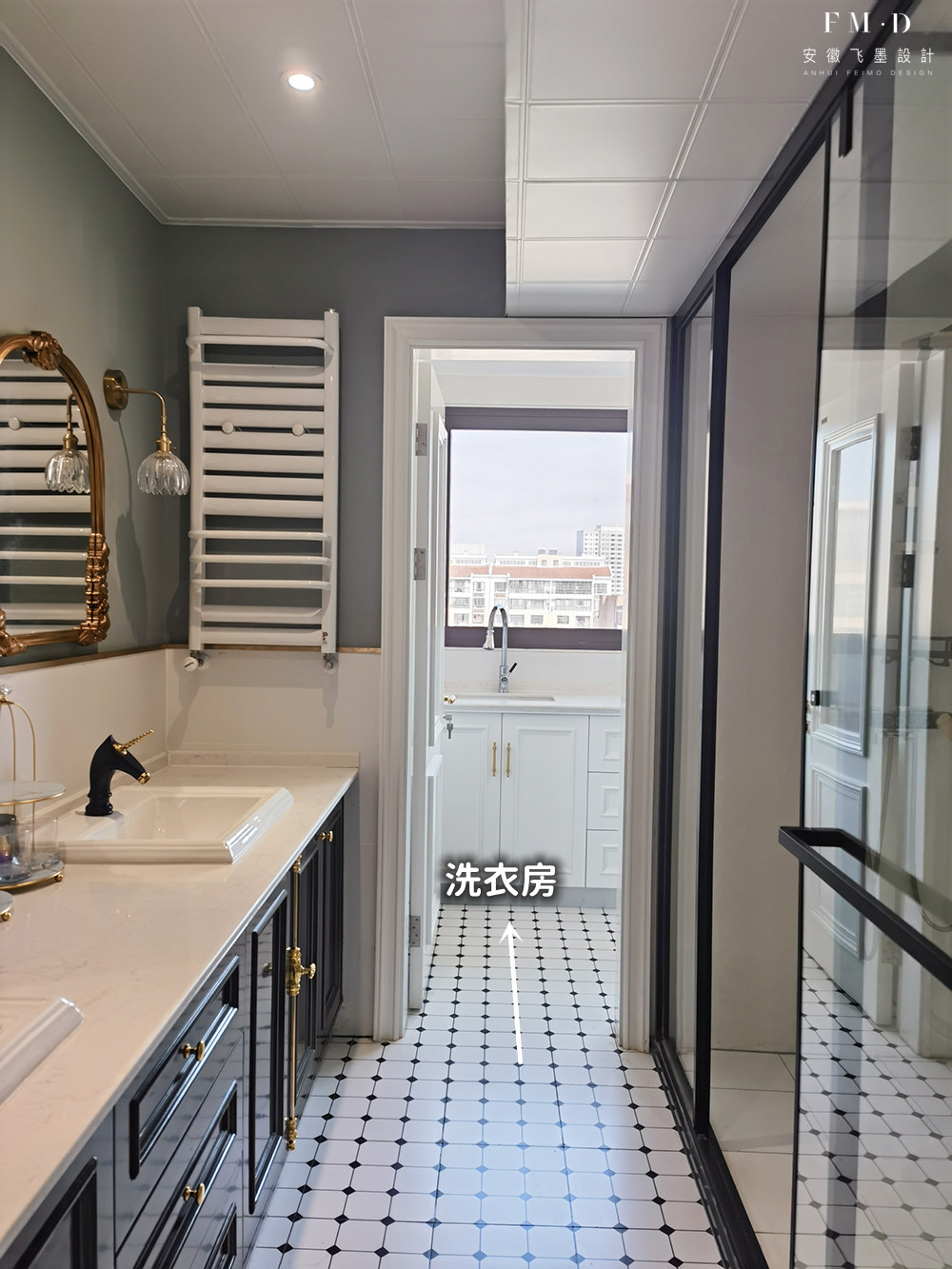 卫生间采用了三分离的设计,日本一体卫生间干湿分离