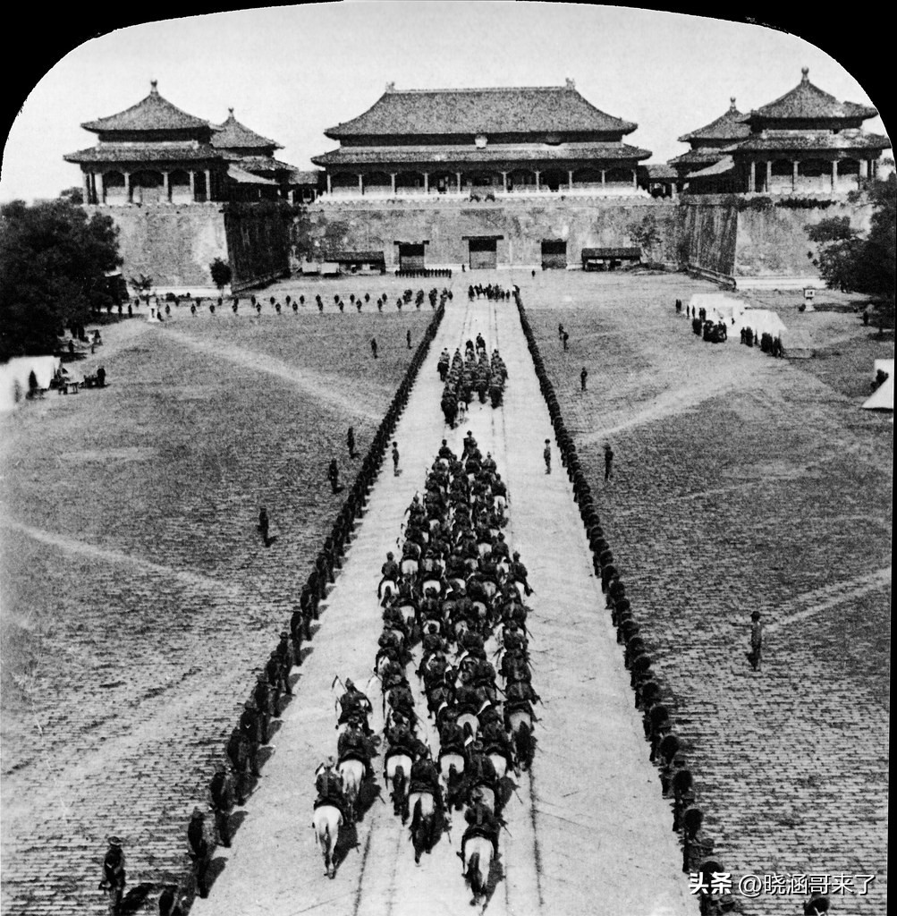 慈禧西逃时的真实照片,慈禧和光绪西逃哪一年