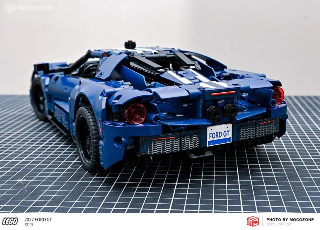 乐高积木福特gt跑车,福特gt2022