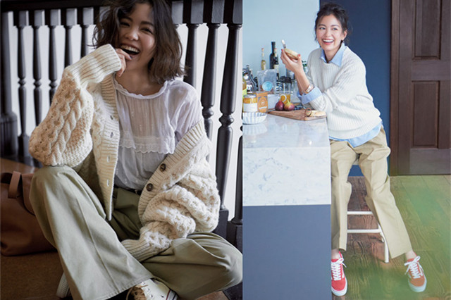 毛衣宽松怎么穿更好看,宽松毛衣怎么穿出高级感