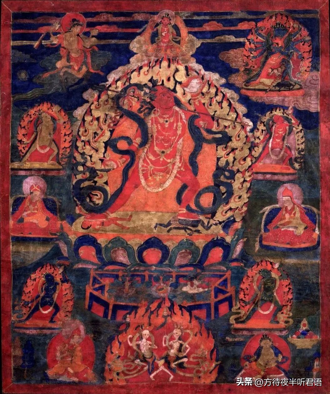 藏传佛教如何面对死亡,尸场