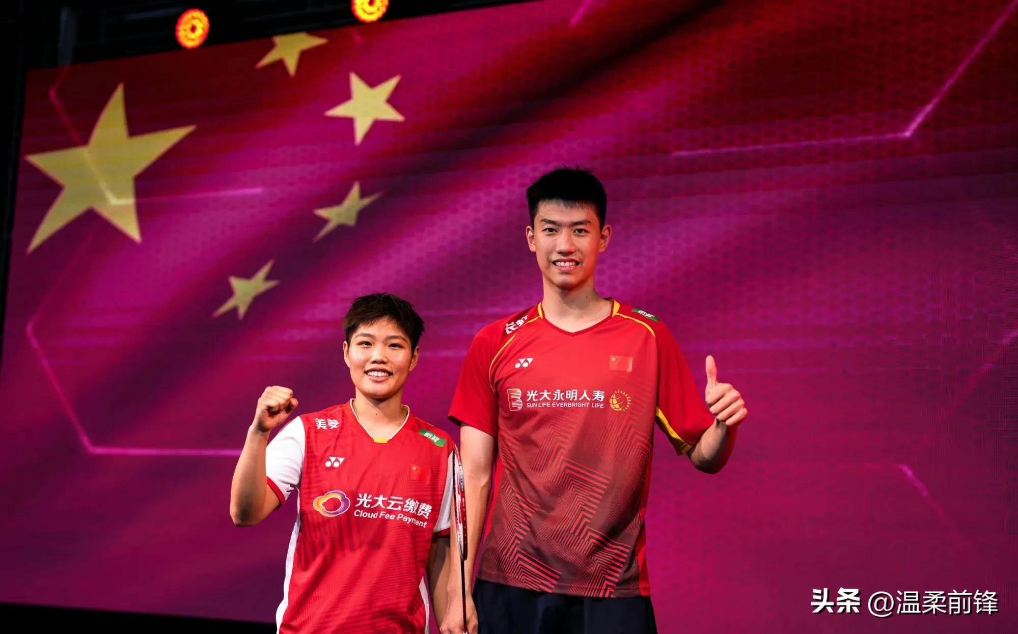 中国队半决赛击败日本决赛击败击败韩国国羽实现苏迪曼杯三连冠!