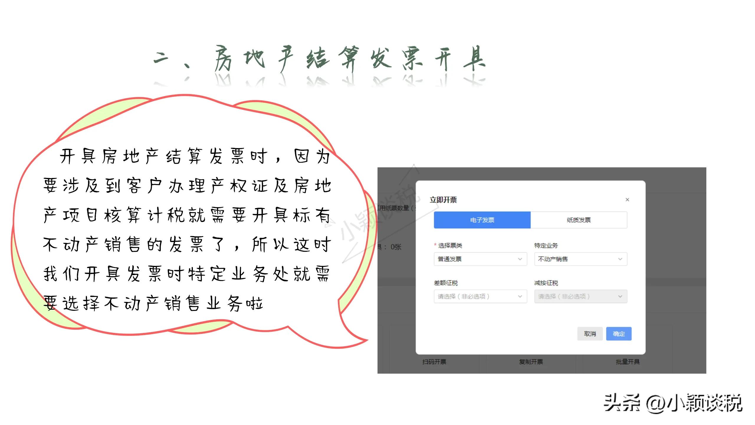 不动产租赁发票开具的正确格式,销售不动产开具全额发票