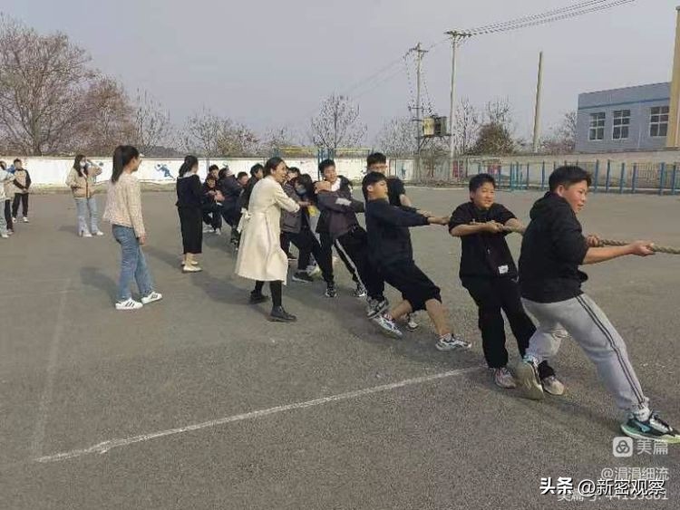 济南学校举办拔河比赛,岳庄拔河大赛