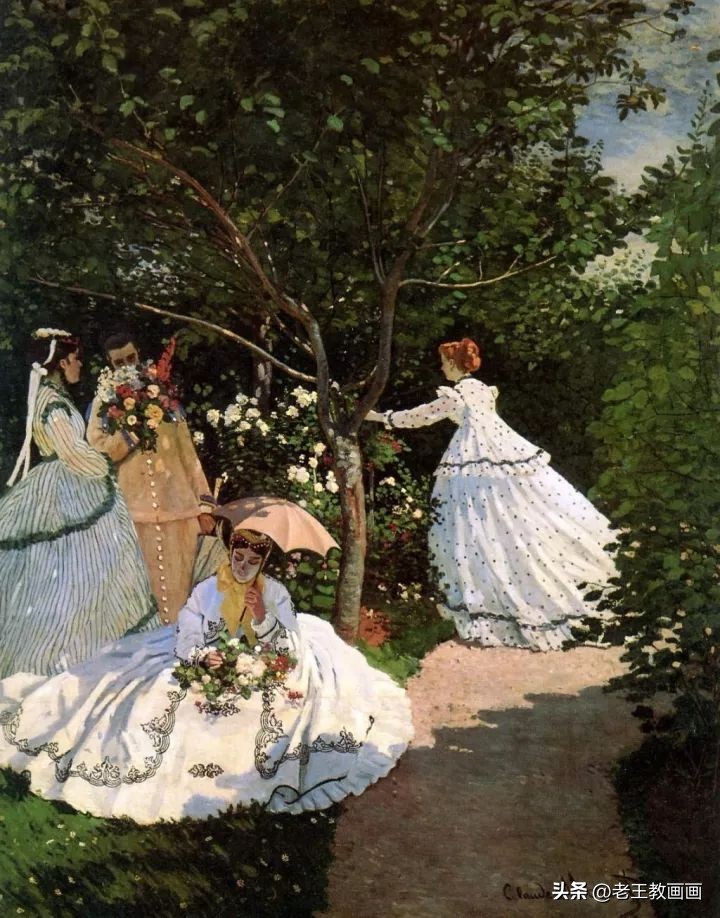 莫奈一生只画一个女人,莫奈一生只画妻子