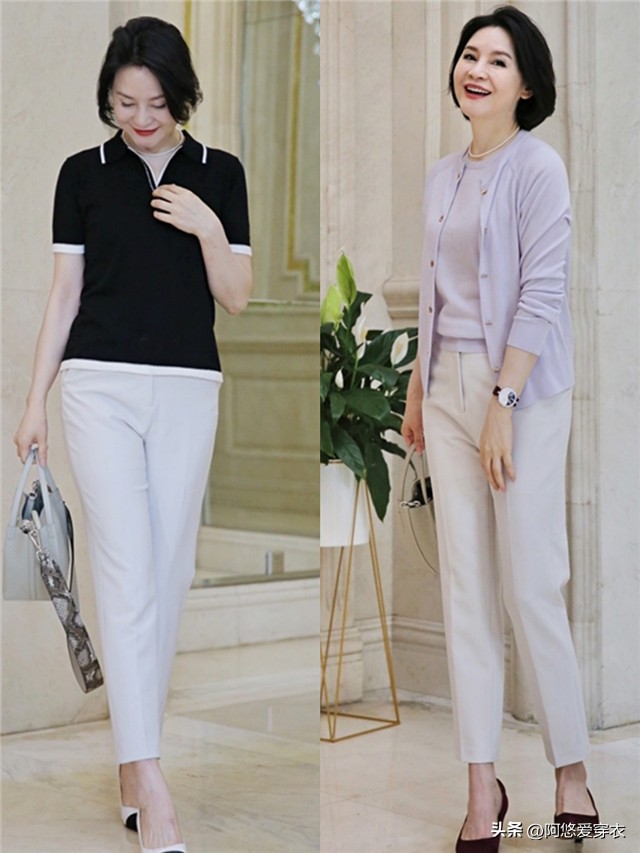 35岁以上女夏季穿衣打扮,适合35岁女人的穿衣打扮