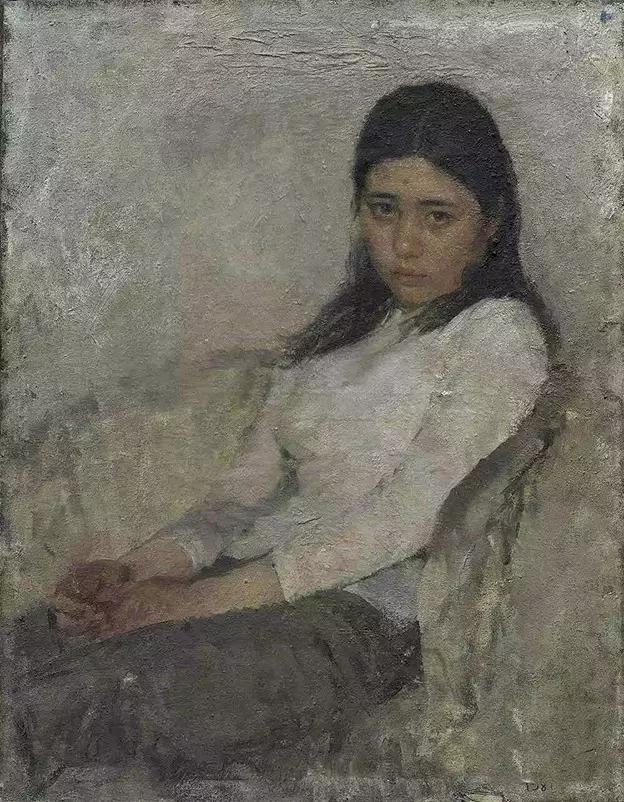 罗中立何多苓油画欣赏,何多苓人物油画教学视频