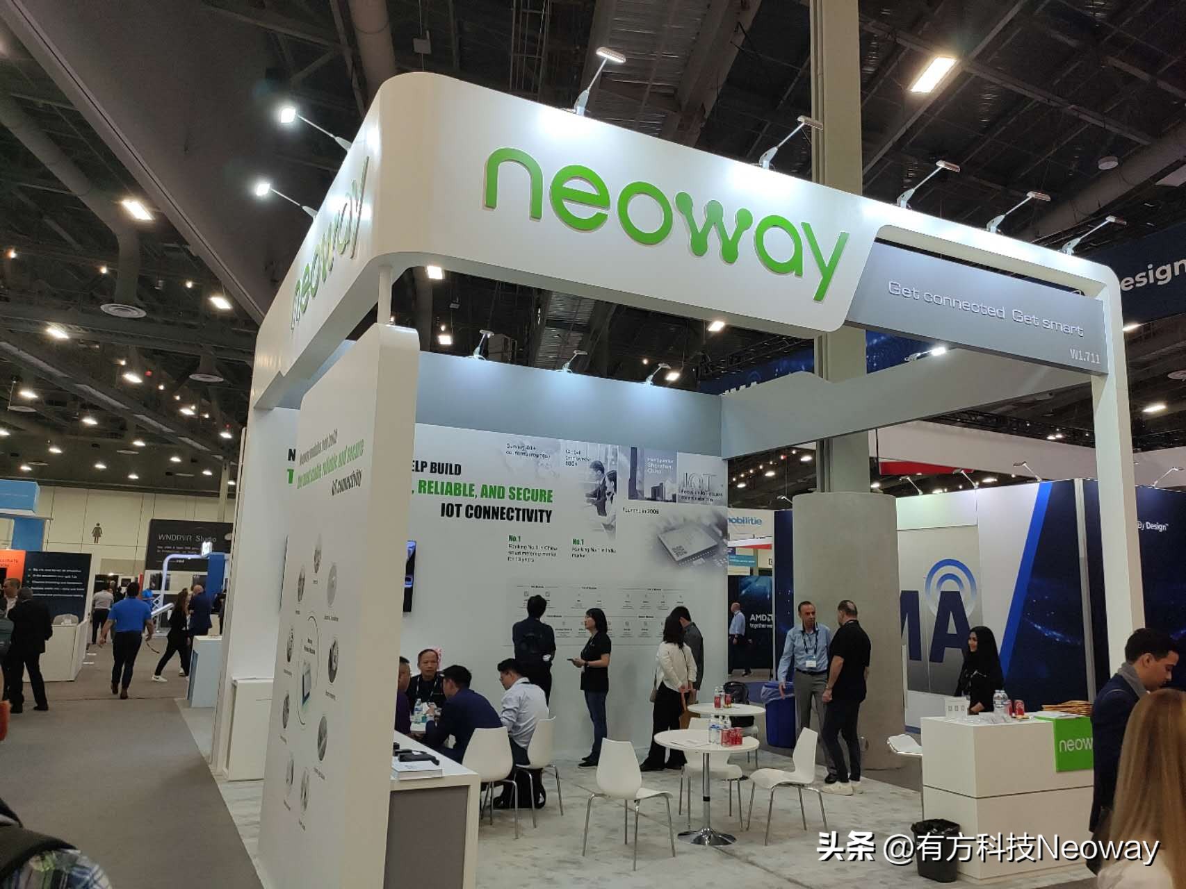 有方科技亮相MWCLasVegas2022深耕北美市场助推万物互联