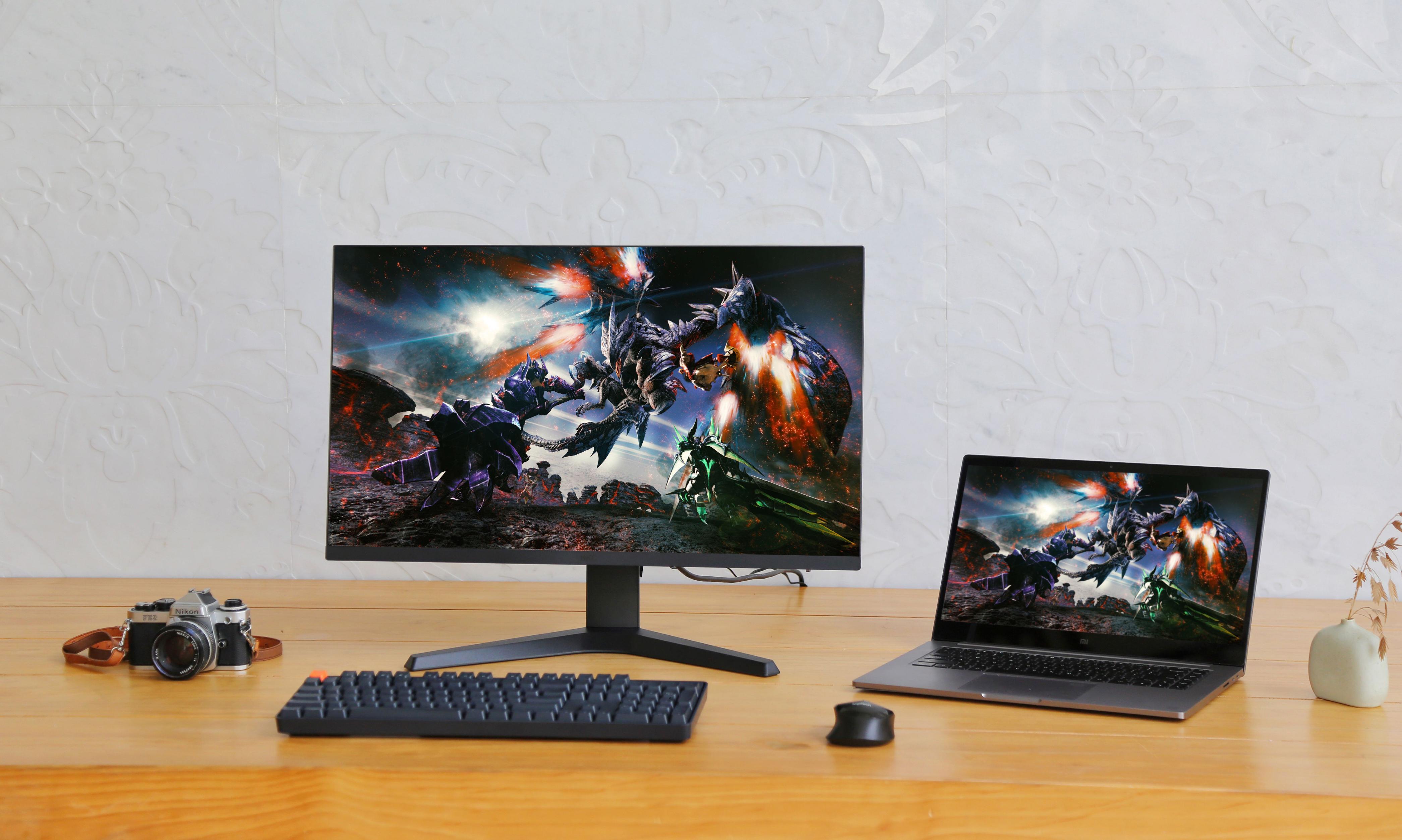 32寸2k144hz显示器推荐hkc,hkc2k144hz电竞显示器1800r测评