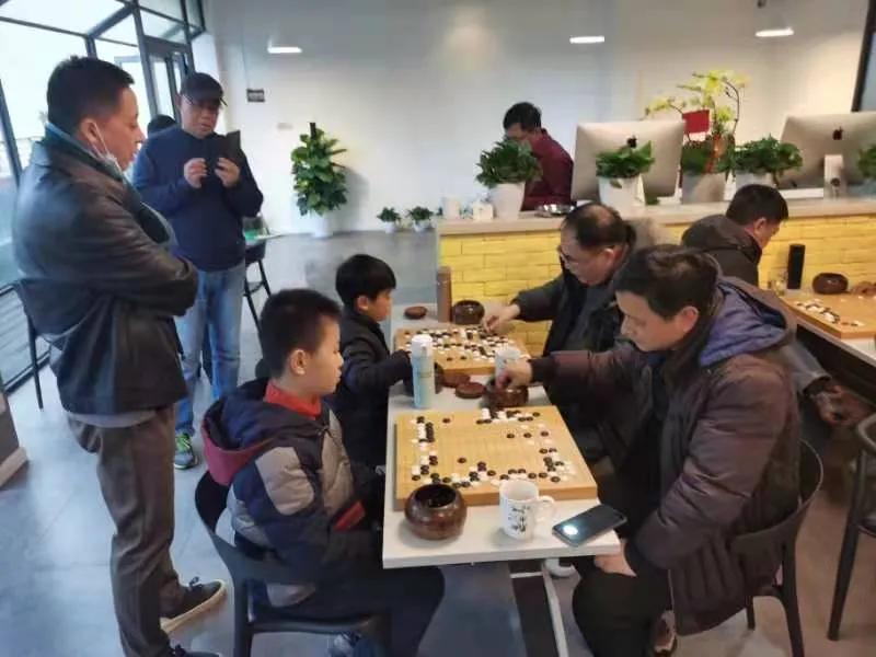 时隔十年，再次来到纹坪坊围棋社，恭喜开业大吉