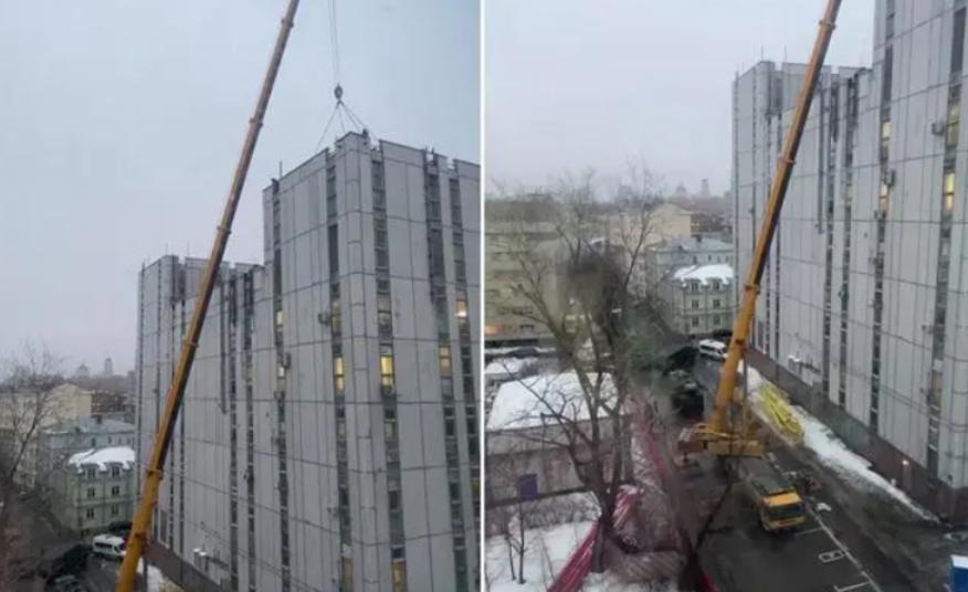 俄罗斯防空导弹击中莫斯科,基辅发射防空导弹还击俄军