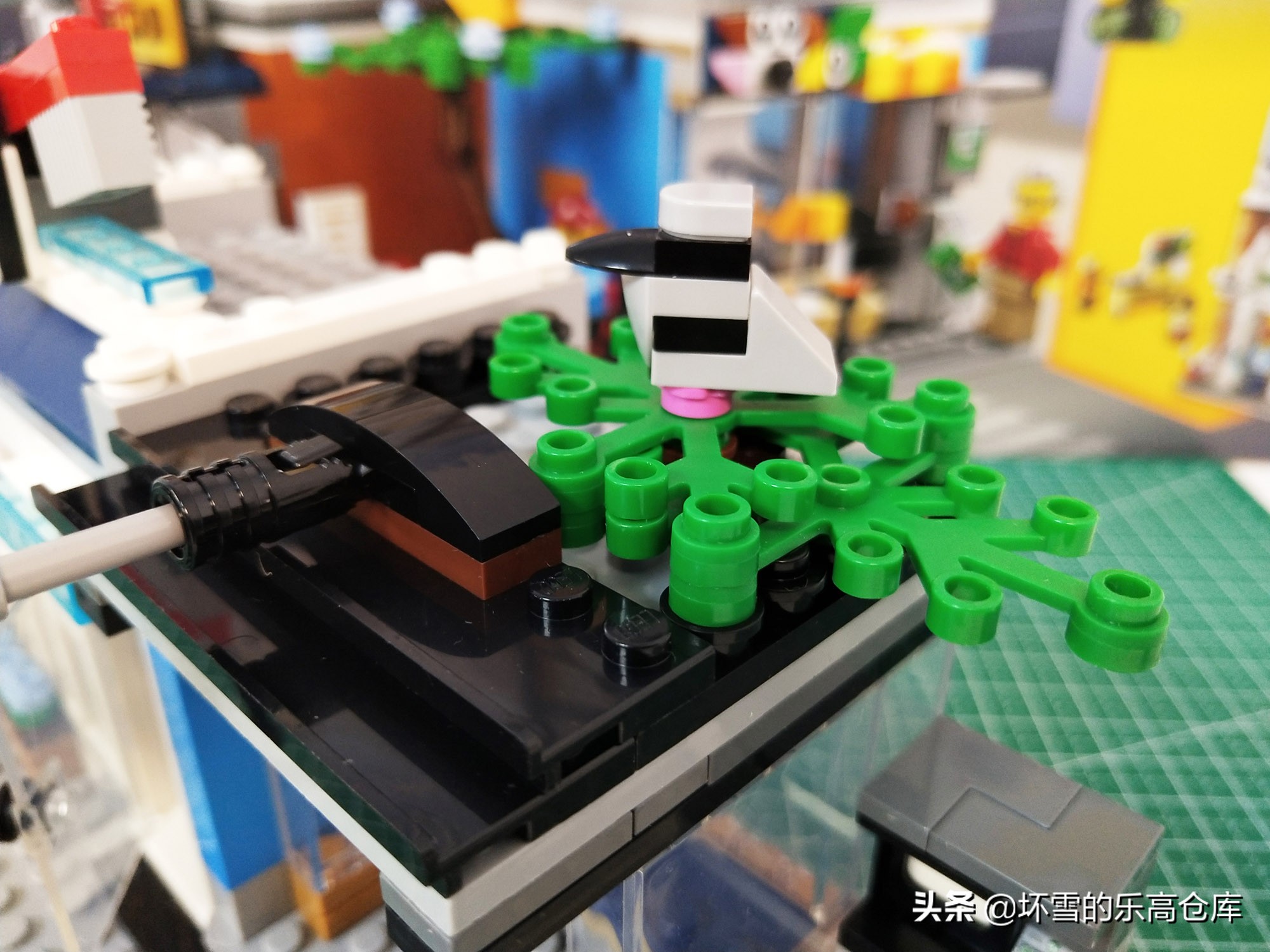 又大又炫酷的城市乐高,乐高创意百变街