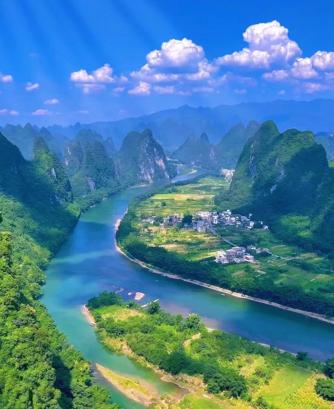 桂林游记之阳朔山水与阳朔西街,桂林阳朔旅游游记2017