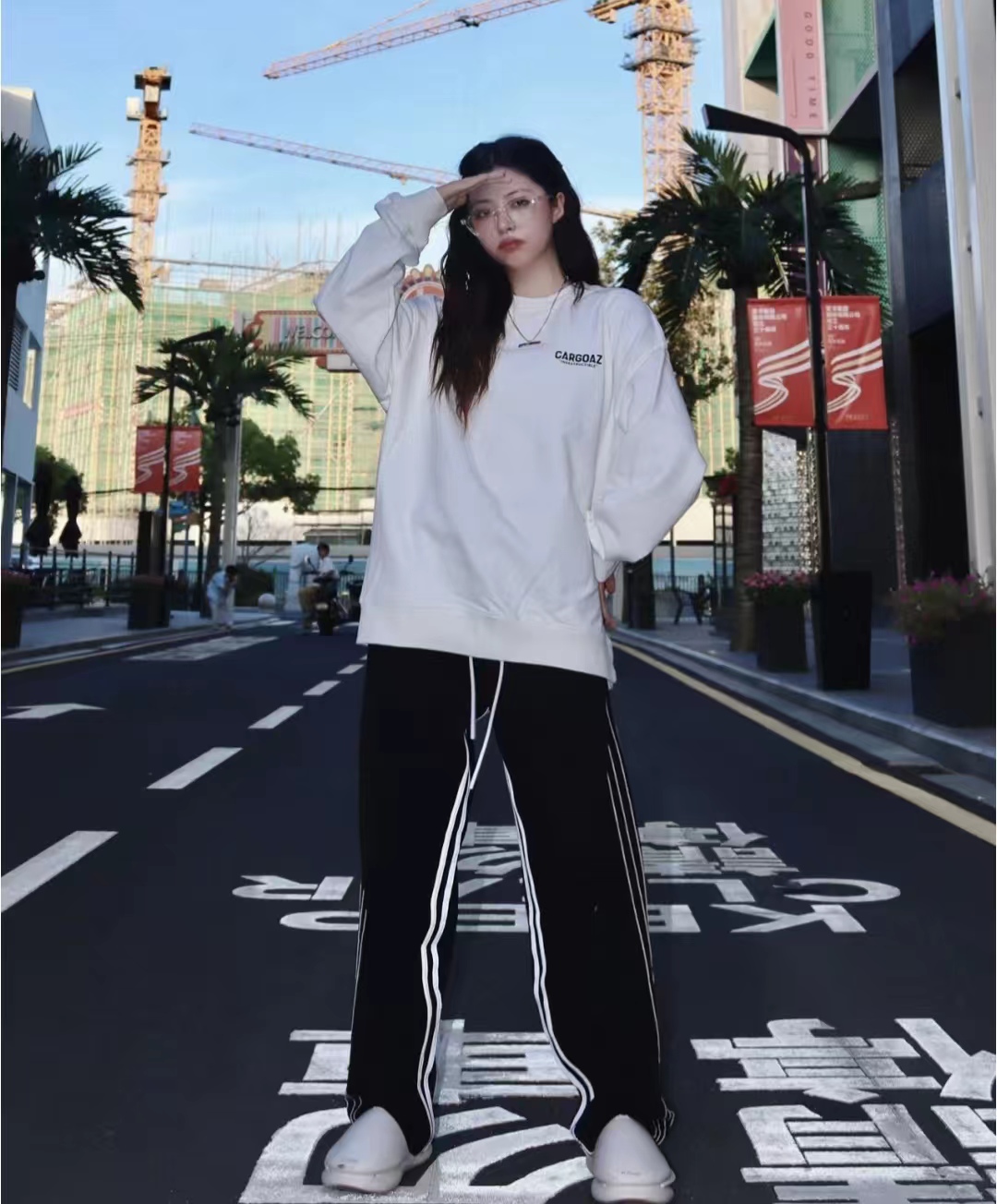 卫衣叠穿内搭加绒打底衫女秋冬,卫衣叠穿搭配秋冬