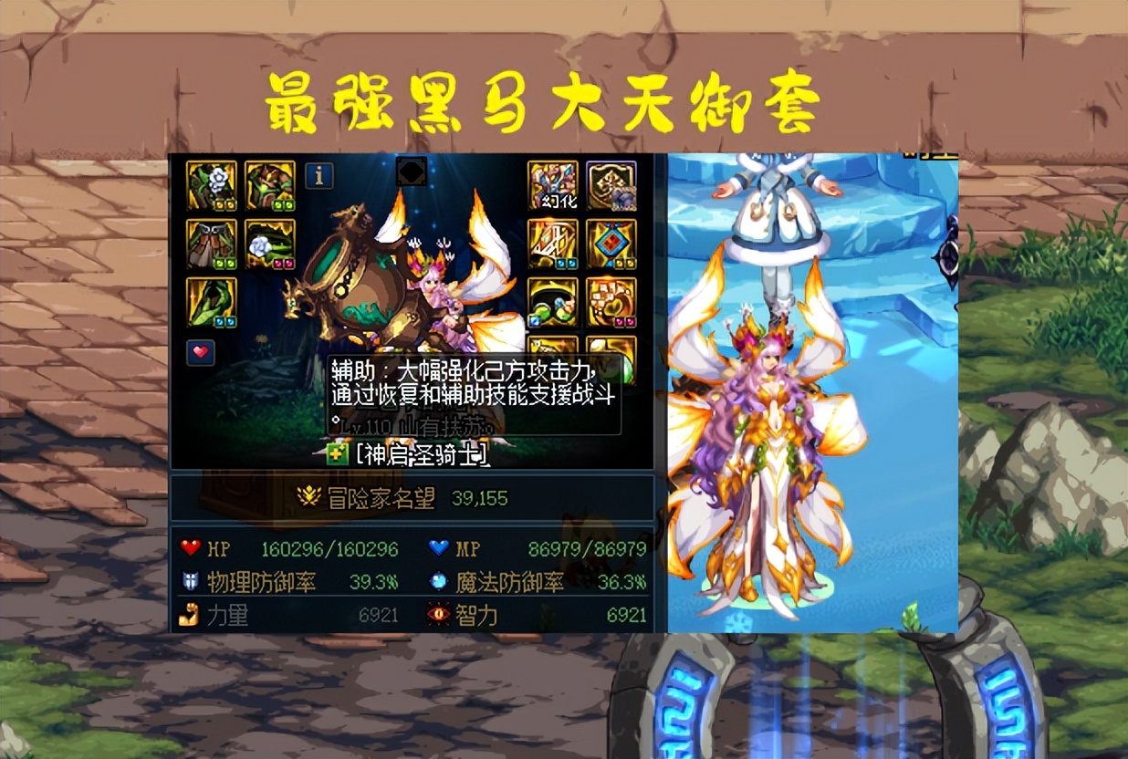 dnf终极大天御流,dnf110版本大天御不死流搭配