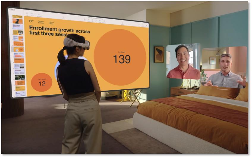 苹果visionpro功能视频,苹果visionpro面临挑战