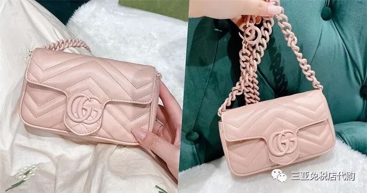 古驰包包marmont中号斜背,古驰包包款式黑链