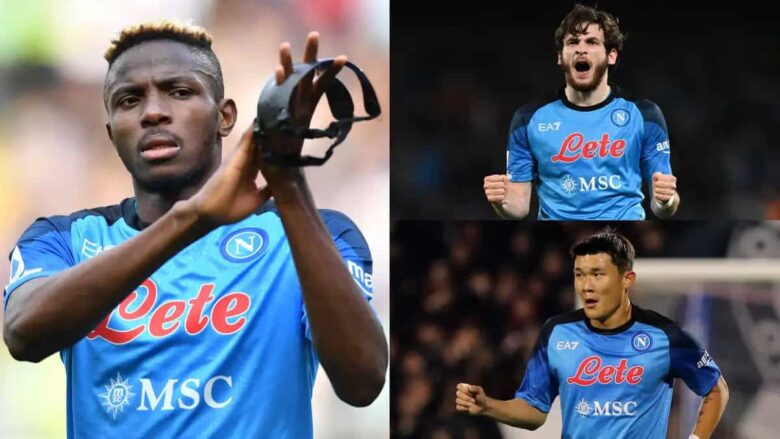 那不勒斯2022年签约了哪些球员,那不勒斯三年转会记录